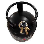 Butelie de gaz reîncărcabilă CAMPKO 15 litri cu multivalvă 80% (DE)