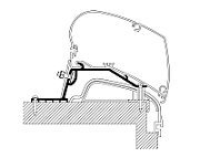 Adaptor marchiza - Thule - pentru Hobby Premium și Ontour